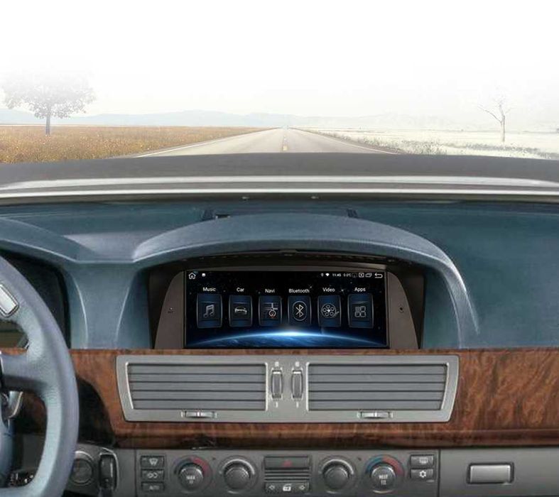 Auto-rádio  12.3" e 8.8" Android 14 BMW E65/E66 2001 a 2008
