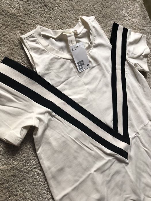 Сукня плаття біле котон хлопок нове hm h&m xs s m
