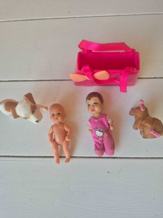 Lalka mini bobasy akcesoria Barbie
