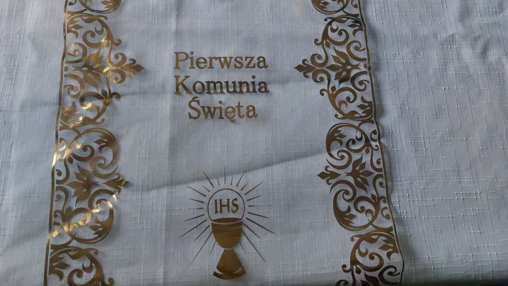 Dekoracje komunijne