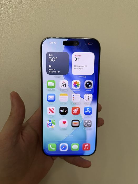 iPhone 16 Pro Max 256 Gb Natural Titanium 100% Neverlock