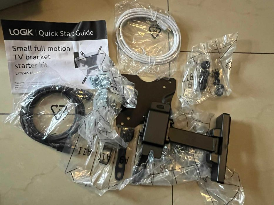 Metalowy wieszak uchwyt do telewizora Logik 32" 20 kg max