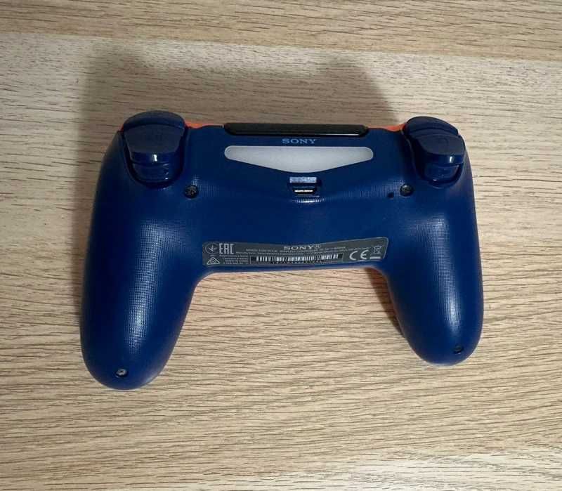 Comando Sunset Laranja e Azul Sem Fios Original PlayStation 4 (PS4)