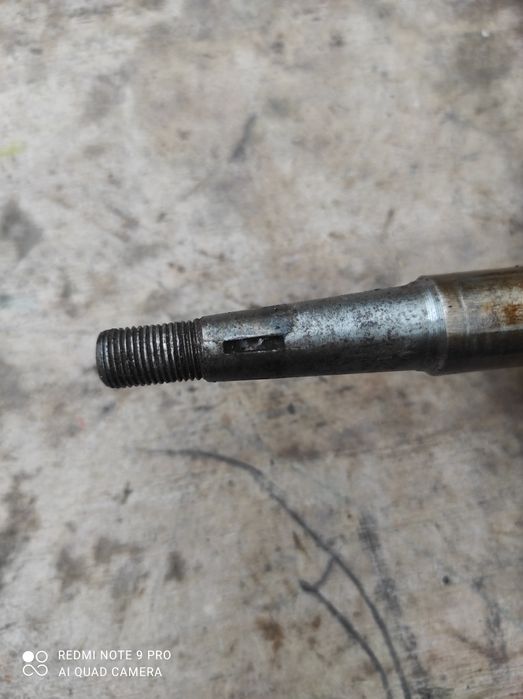 Oryginalny wał Romet 023 motorynka ogar kadet 15.89