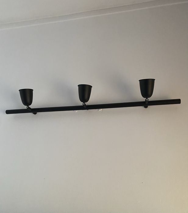 Candeeiro Ikea preto