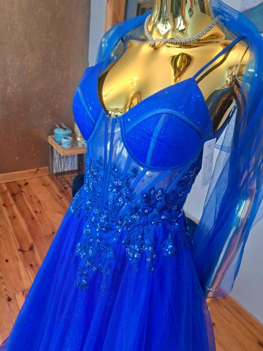 Suknia na studniówkę Paradise Glam Lapis Lazuli edt R36 Polski produce