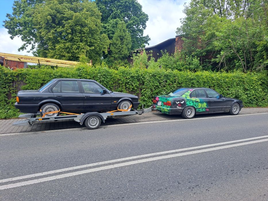 Wynajem lawety przyczepa DMC 1400 kg na kat.B bez etoll prawo jazdy B