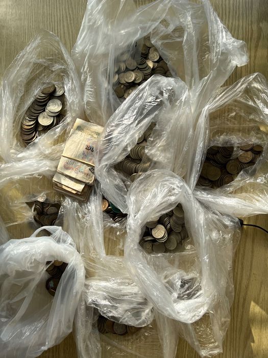 Монети різні СССР та Європа