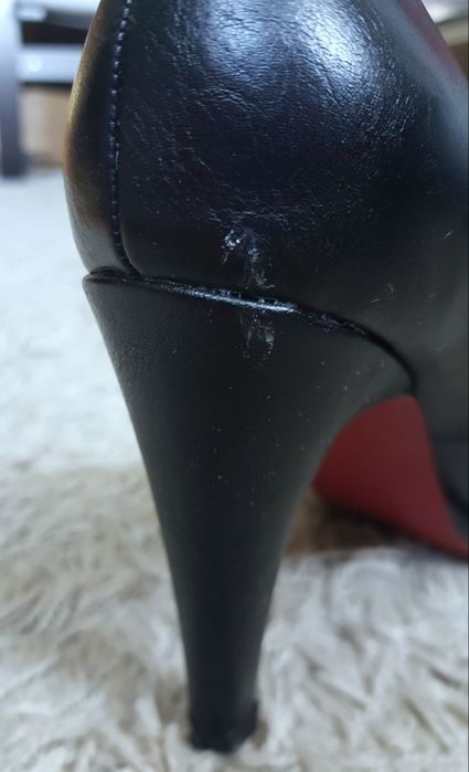 Czarne klasyczne czółenka 36