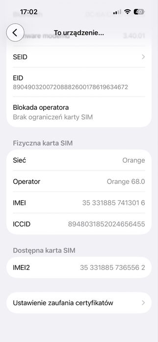 Iphone 15 128 gb czarny