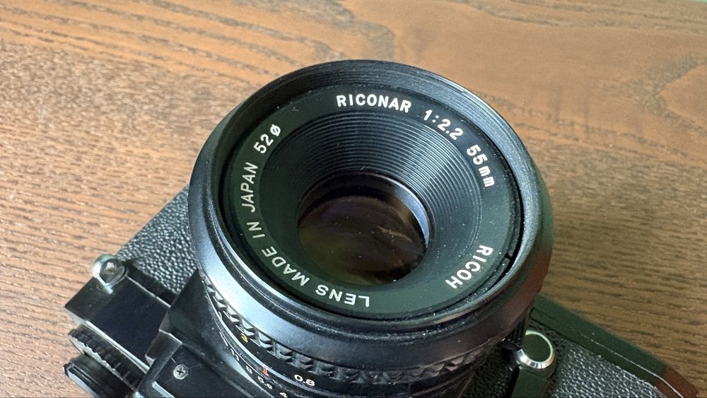Ricoh KR-5 + Riconar 55mm dwie sztuki