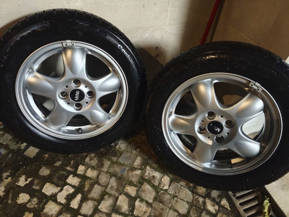 Jantes Mini 15 4x100 com pneus