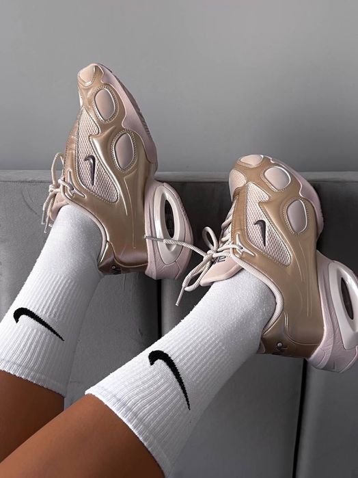 ТОП ПРОДАЖ! Nike Air Muse Silver Desert Sand 36 37 38 39 40 найк аіри