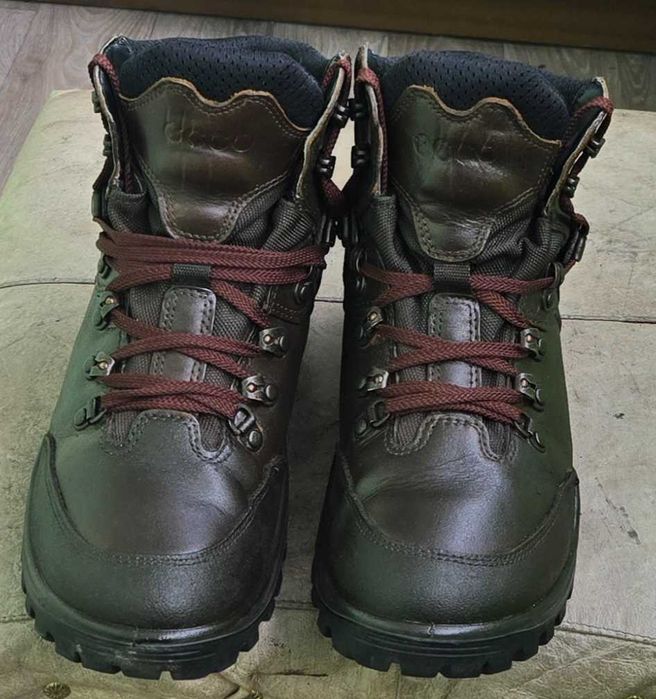 " Ecco" кожаные ботинки