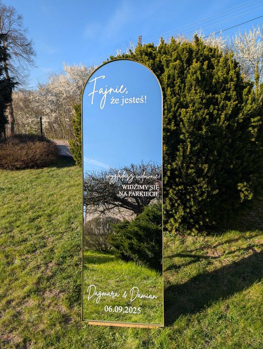 Lustro personalizowane- WYNAJEM