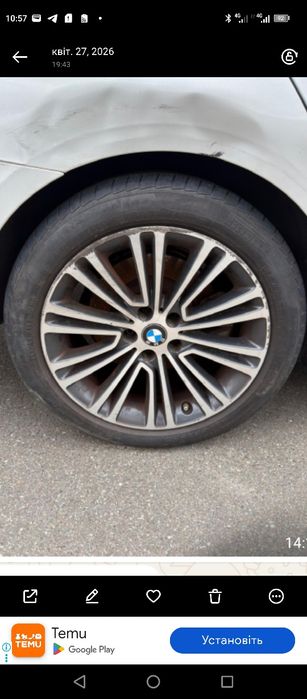 245/45 R18 good year 1 шт 5мм та pirelli 1 шт