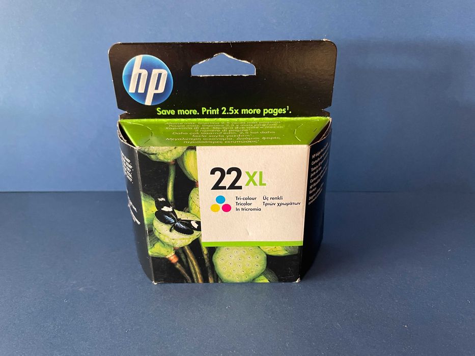 Tinteiro HP 22 XL Original, Selado