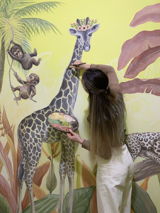 Malowanie ścian i sufitów (artystyczne)