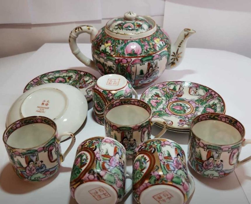Porcelana chinesa NOVA (preço por todas as peças)  (Negociável)