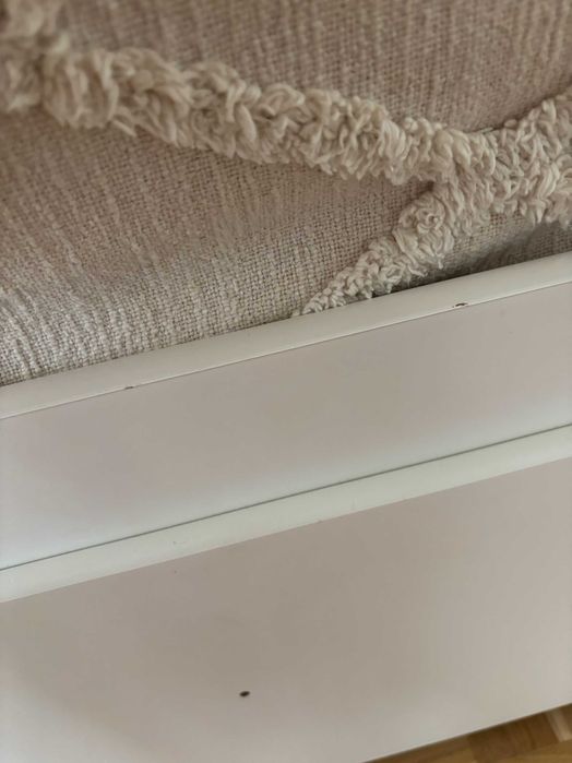 HEMNES Leżanka z 3 szufladami + 2 materace