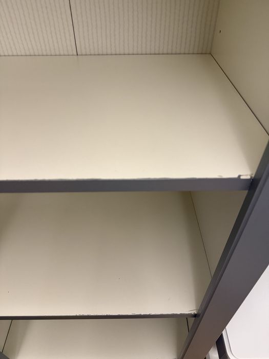 Regał Ikea biało szary