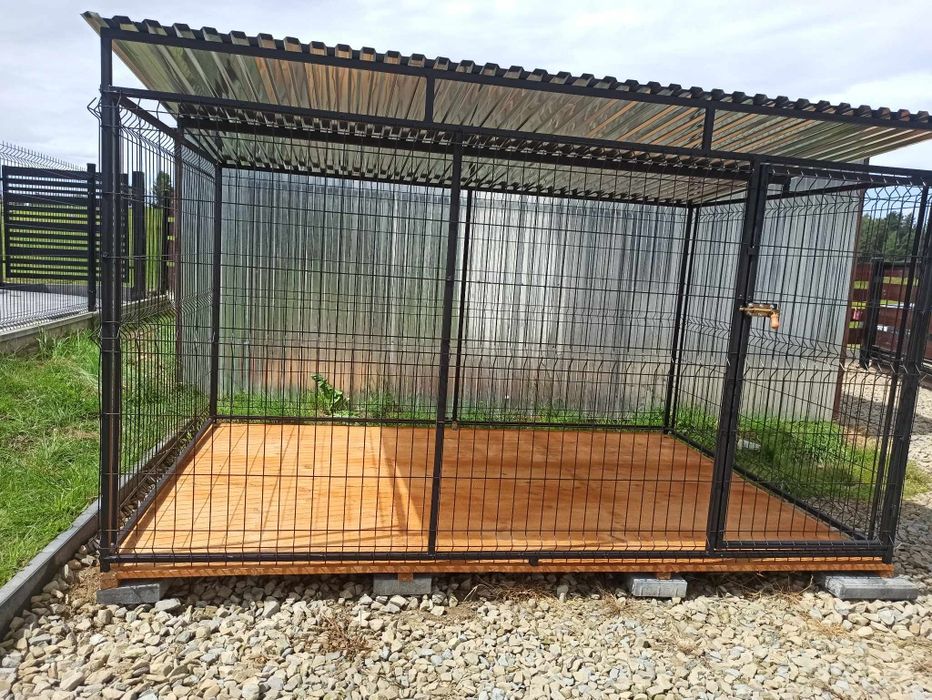 Kojec dla psa 3x2m z panelu3D. Super kojec!!!
