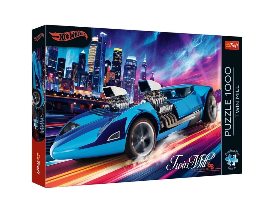 Puzzle - 1000 Premium Plus - Hot Wheels: Twin Mill - Trefl 12092
