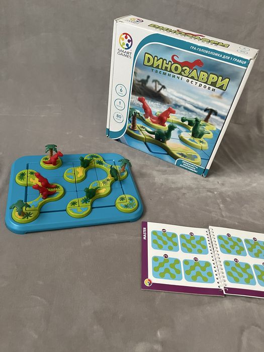 Настільна гра Iuvi Games smart games динозаври таємничий острів