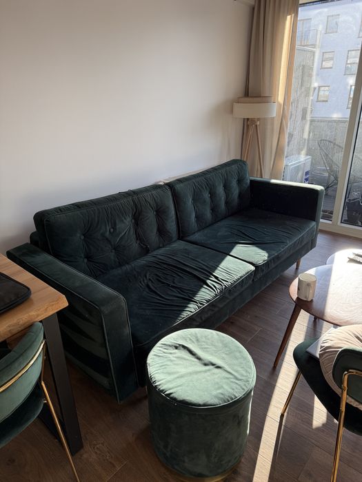 Oddam za darmo kanapę Puszman z pufą