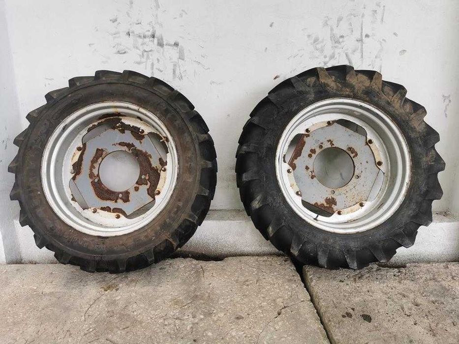 2 Koła rolnicze, wąskie uprawowe 12,4r32