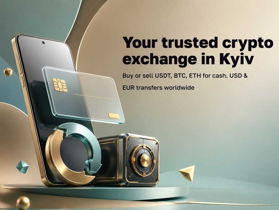 Buying and Selling Cryptocurrency in Kyiv | Exchanging USDT, BTC, and ETH
