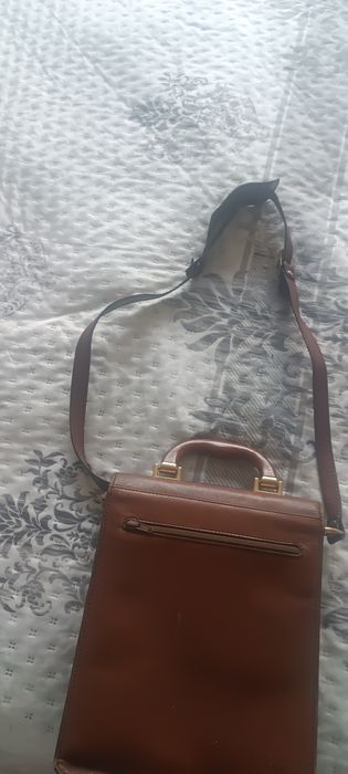 Mala para homem de pele genuína