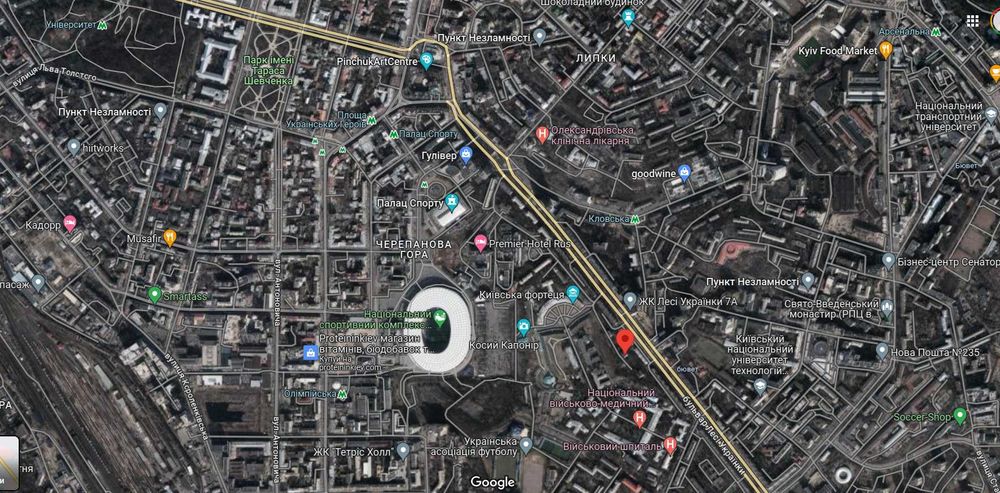 #16A1 Квартира подобово, м.Кловська, Військовий госпіталь