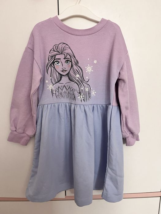 Sukienka dresowa kraina lodu hm