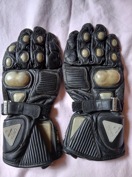 Шкіряні  моторукавички