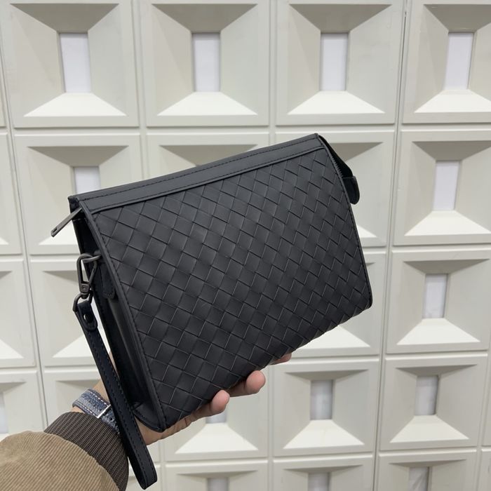 Чоловіча сумка клатч bottega veneta мужской кожаный клатч ботега