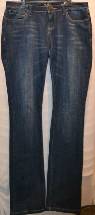 GUESS Low Rise Jeans Spodnie Damskie UK 30 Niski stan Super Stan