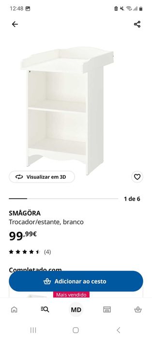 Muda fraldas do IKEA