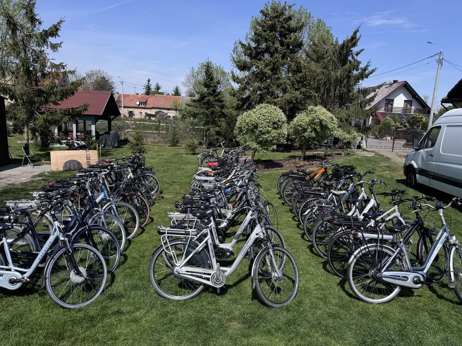 Pakiet holenderskich rowerow elektrycznych