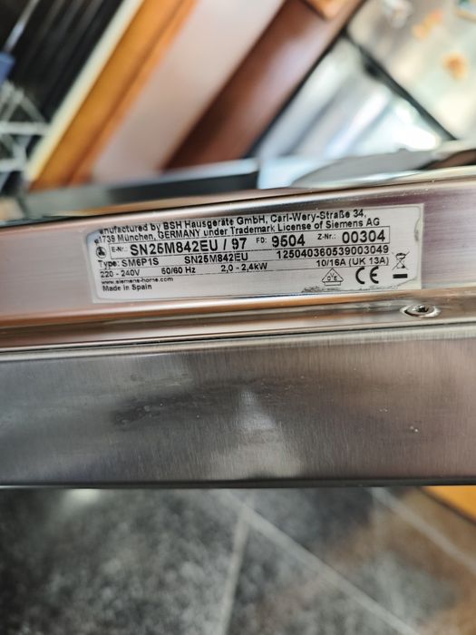 Máquina lavar loiça Siemens