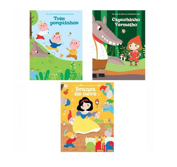 Contos de Fadas com Fantoches de Dedos: Branca de Neve / Capuch..  /..
