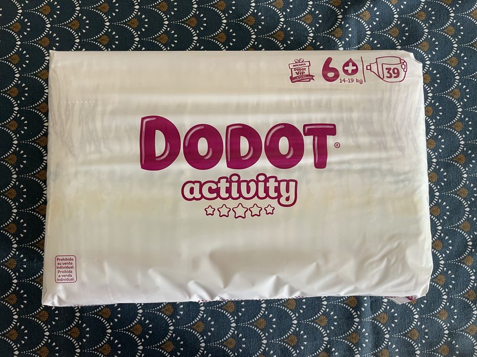 Pacote fraldas Dodot Activity 6+