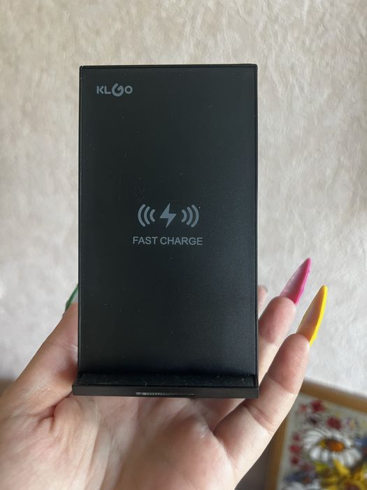 Бездротовий зарядний пристрій KLGO WX-5 (15W)