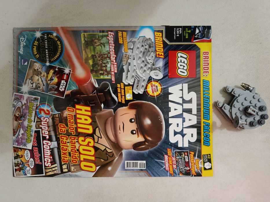 STAR  WARS  - ( 7 revistas + 7 LEGO ) ll