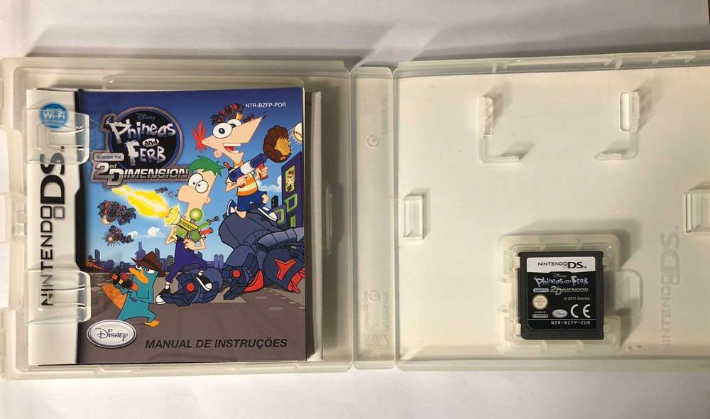 Jogo Nintendo DS Phineas and Ferb: Across the 2nd Dimension