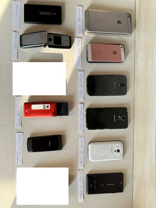 iPhone Apple, Samsung, Nokia - używane