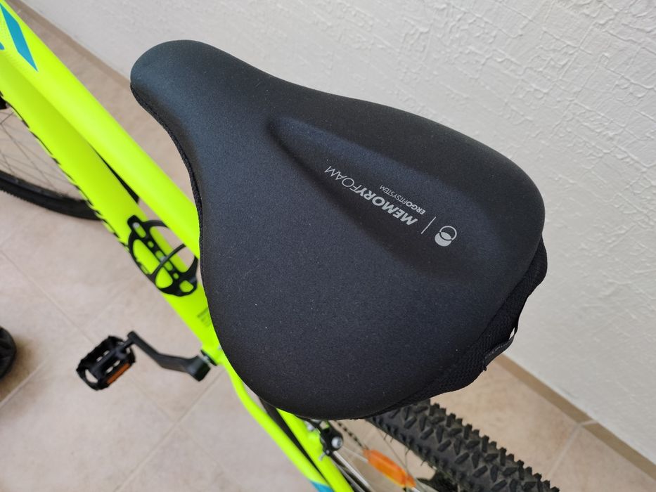 Bicicleta ROCKRIDER BTT ST 100 cor Amarela