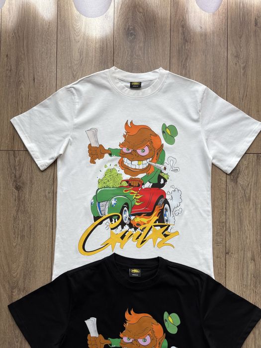 Corteiz White / Black Tee (Koszulka)