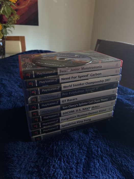 vendo conjunto jogos PS2 e individualmente
