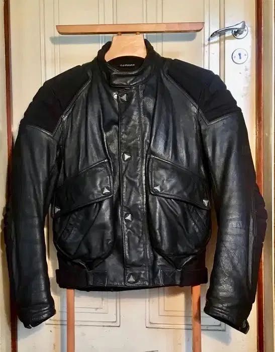 CLOVER MOTORCYCLE - casaco de couro - M - muito bom estado